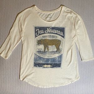 Lucky brand Cheetah Shirt